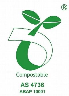 compostable logo AS 4736